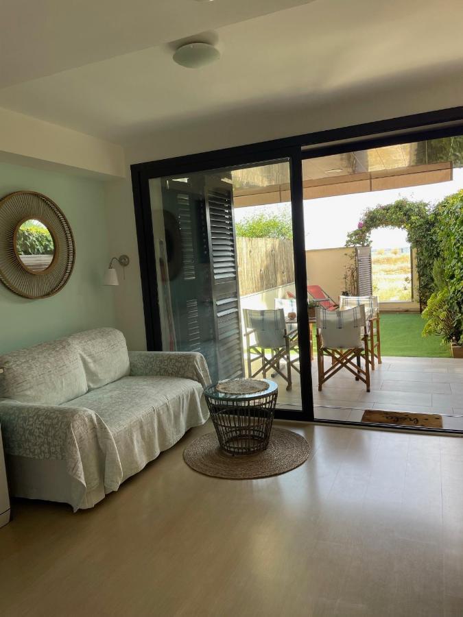 Beach Flat With Garden Castelldefels Buitenkant foto